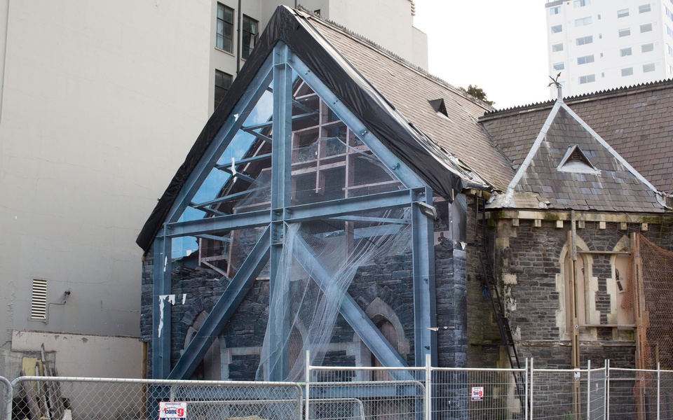 Mike Hewson: (Installation View) - Trinity Church, Cnr Manchester St and Worchester St, Christchurch, NZ