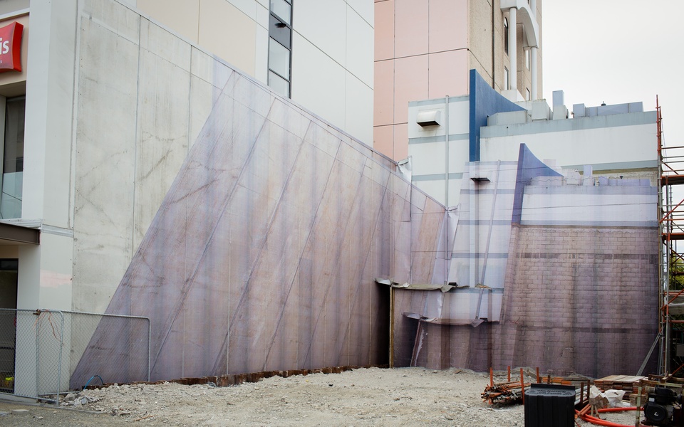 Mike Hewson: Old Public Toilets - 111 Hereford St, Christchurch, NZ