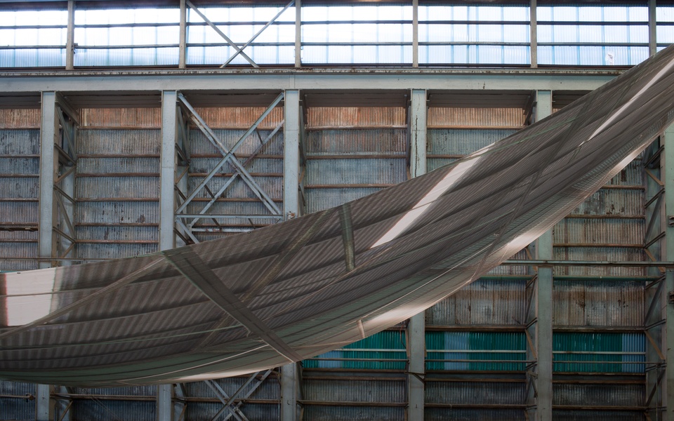 Mike Hewson: (Installation view) - Cockatoo Island, Sydney