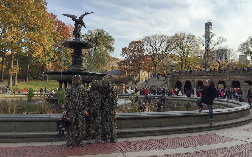 Mike Hewson: (Installation View) - Central Park, New York City