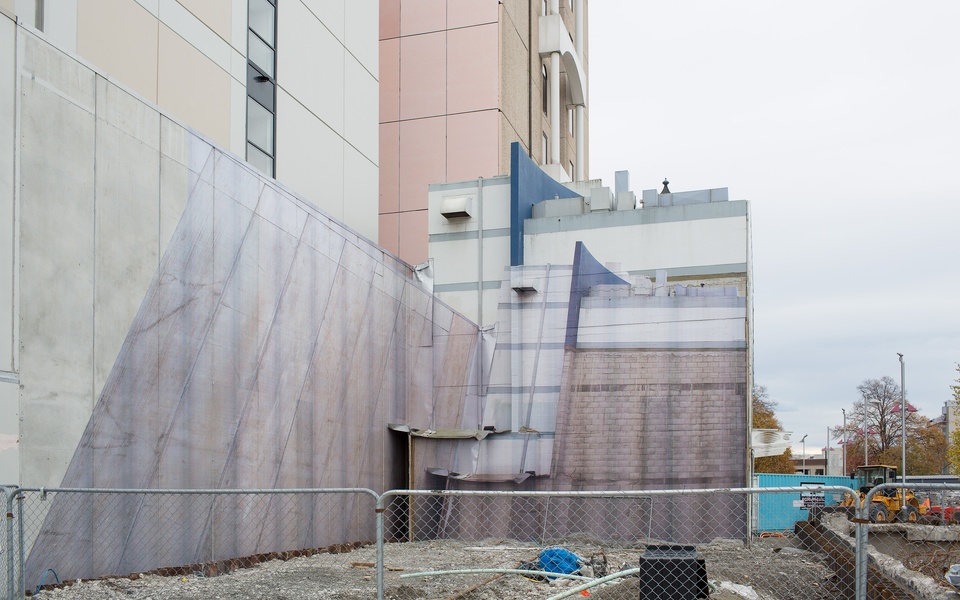Mike Hewson: Old Public Toilets - 111 Hereford St, Christchurch, NZ