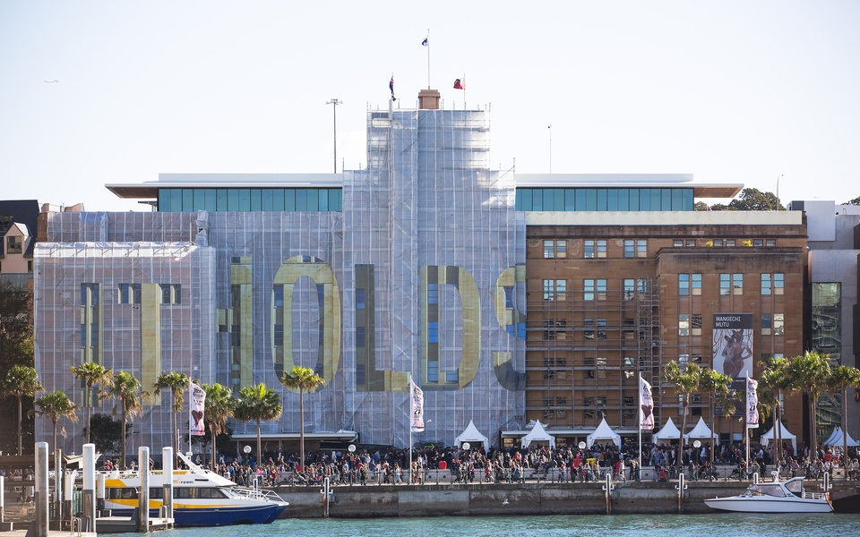 Mike Hewson: (Installation view) - Museum of Contemporary Art Australia, The Rocks, Sydney