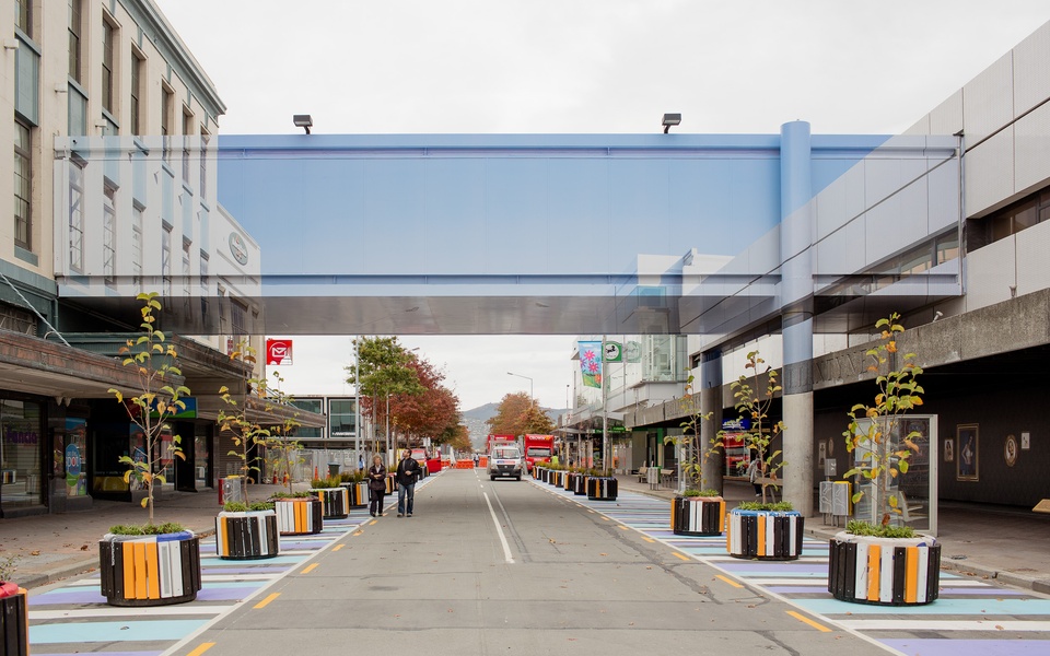 Mike Hewson: Deconstruction - Cnr Cashel and Colombo Street, Christchurch, NZ