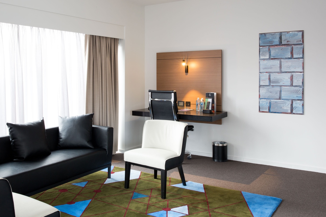 Mike Hewson: Holiday Inn Tile Paintings (Installation View) -