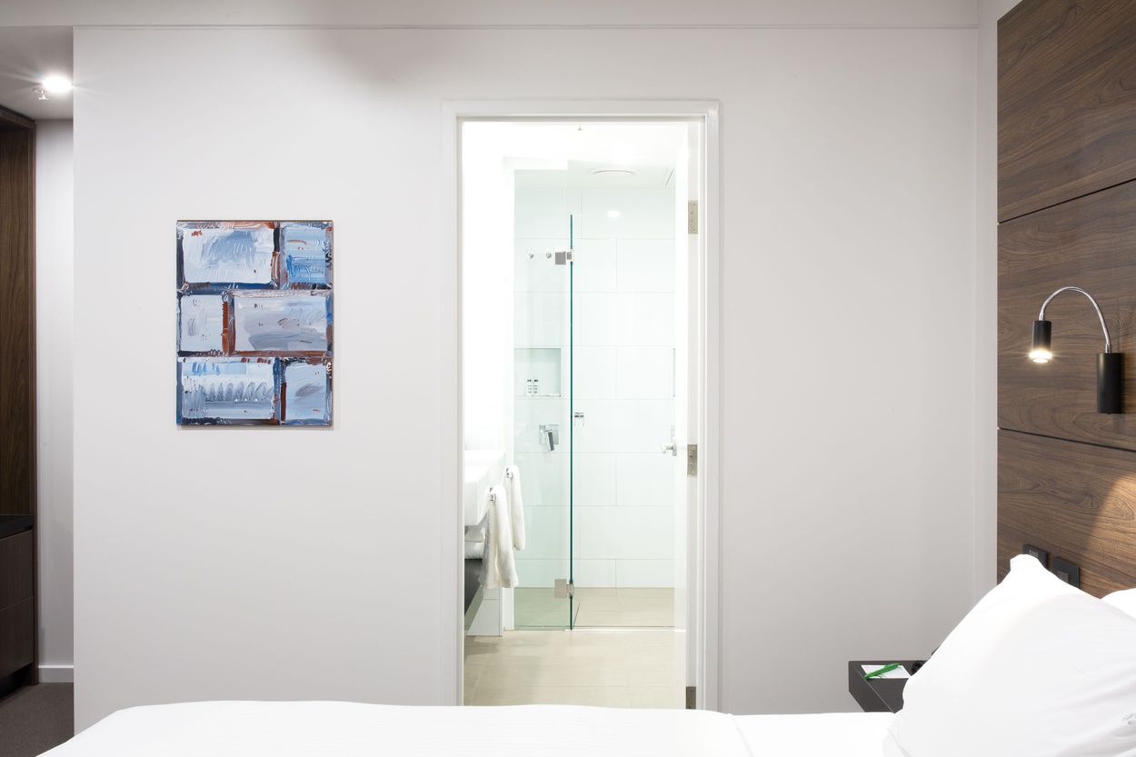 Mike Hewson: Holiday Inn Tile Paintings (Installation View) -