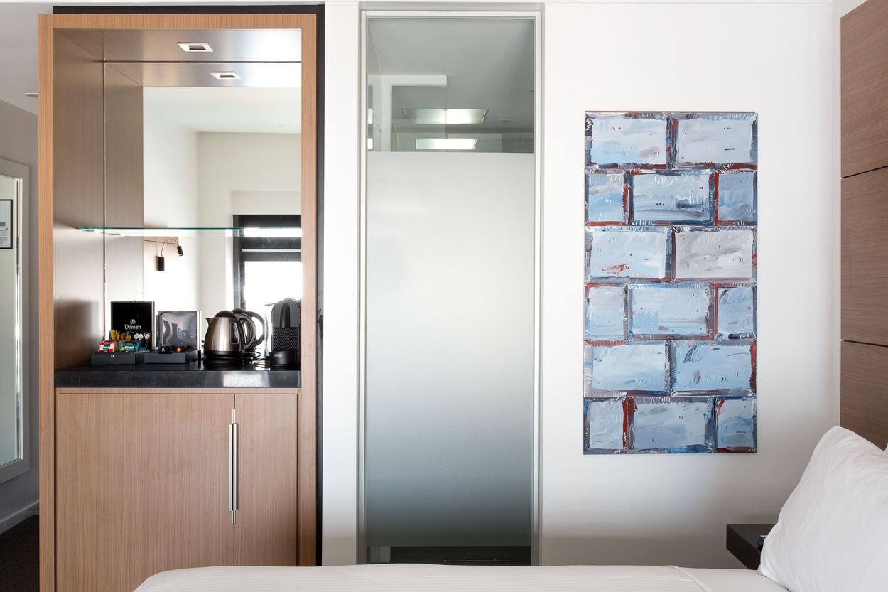 Mike Hewson: Holiday Inn Tile Paintings (Installation View) -