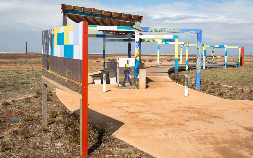 Mike Hewson: (Installation View) - Port Hedland, Western Australia