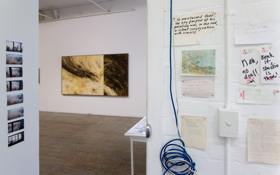 Mike Hewson: (Installation view) - 45 Flinders Lane, Melbourne