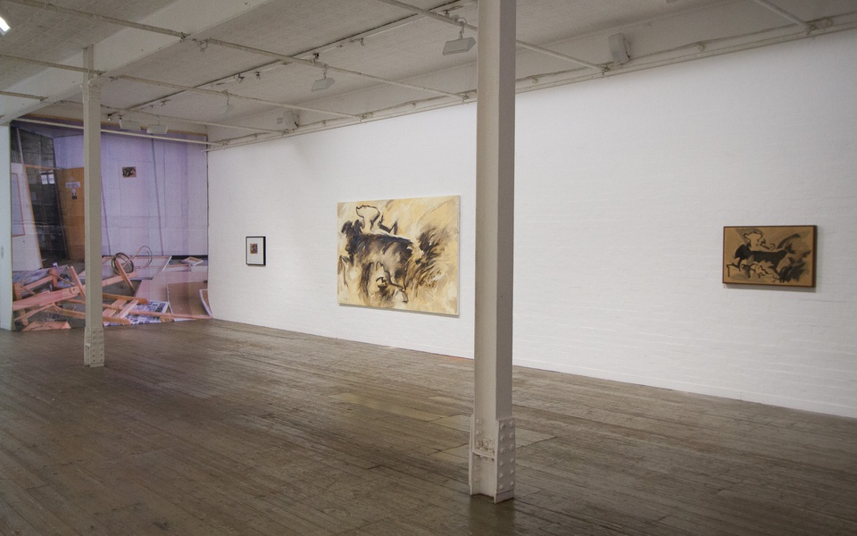 Mike Hewson: (Installation view) - 45 Flinders Lane, Melbourne
