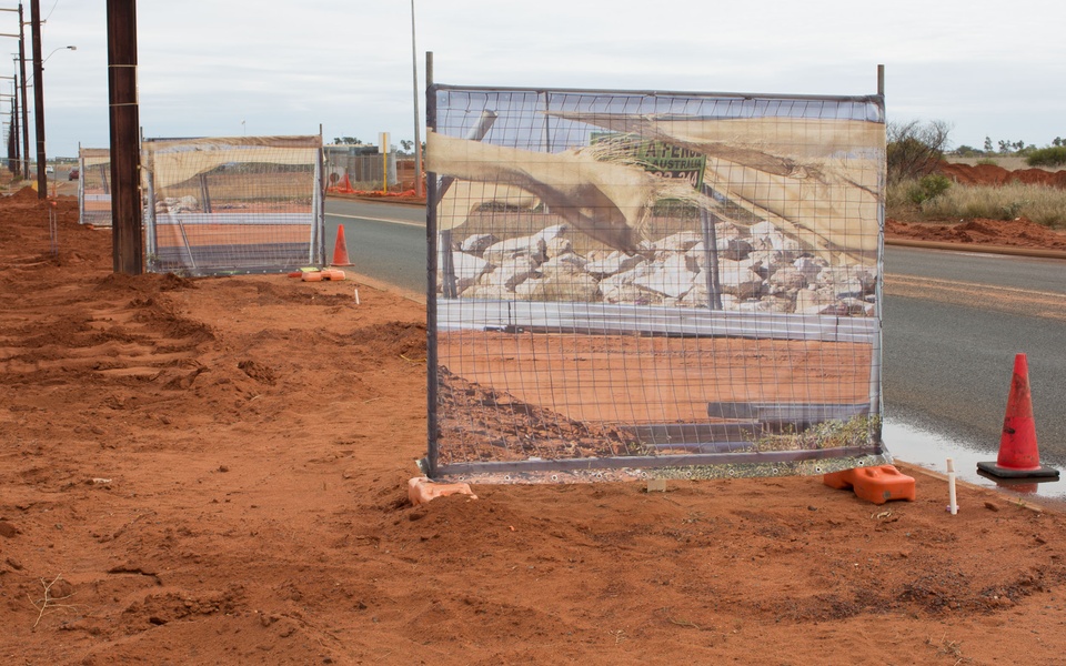 Mike Hewson: (Installation View) - Port Hedland, Western Australia