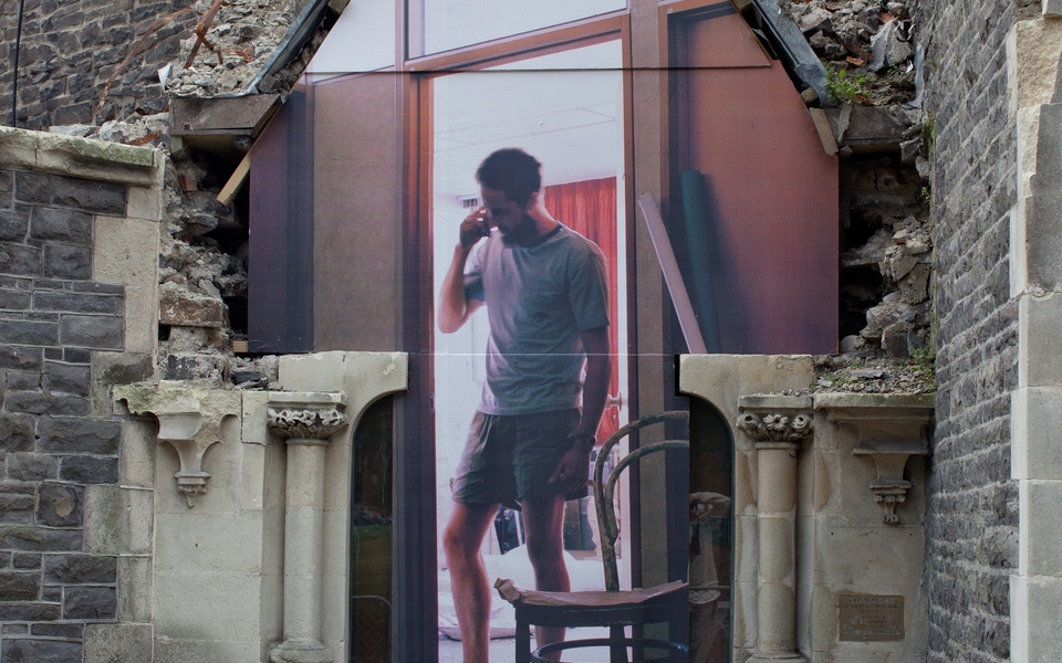 Mike Hewson: (Installation view) - Cnr Kilmore & Montreal Ave, Christchurch CBD, NZ