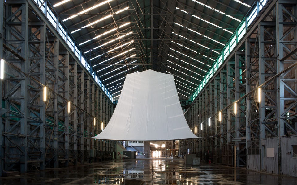 Mike Hewson: (Installation view) - Cockatoo Island, Sydney