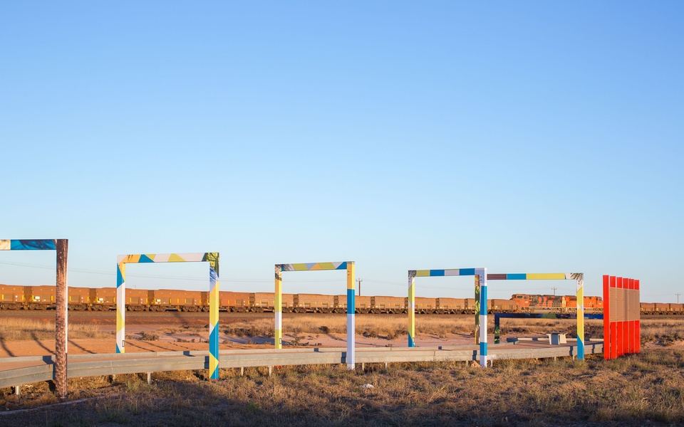 Mike Hewson: (Installation View) - Port Hedland, Western Australia