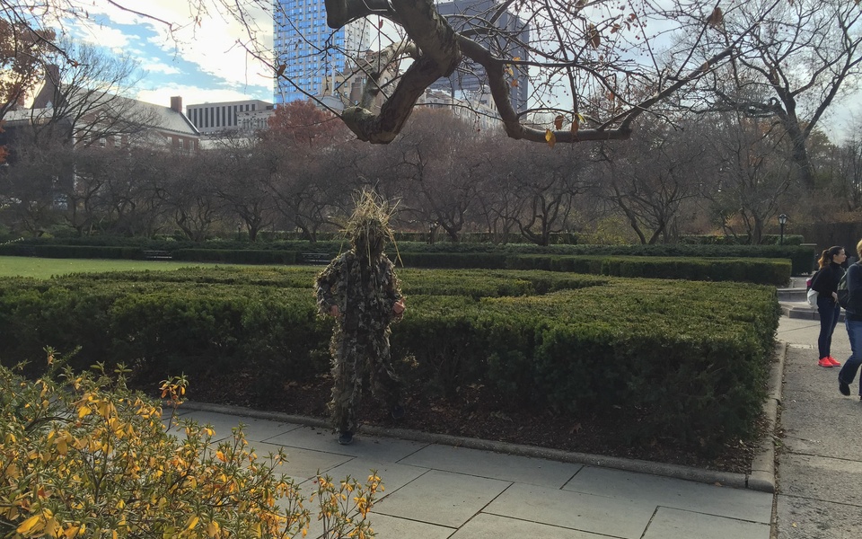 Mike Hewson: (Installation View) - Central Park, New York City