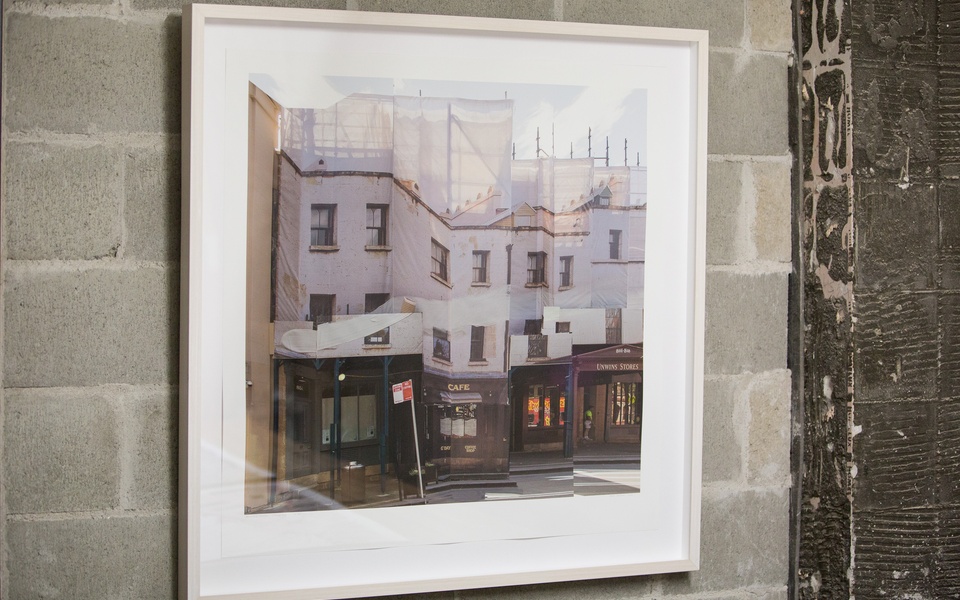 Mike Hewson: Unwin's Install Stage 2 - Shop 25, The Rocks Square, The Rocks, Sydney