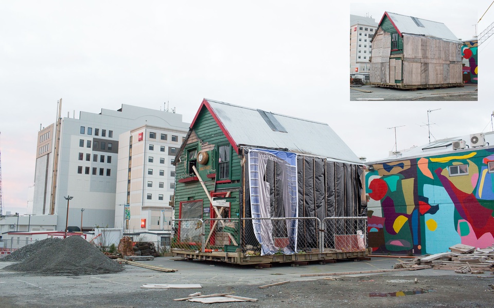 Mike Hewson: Un-PACE-d (Original mock-up, 2nd iteration) - Christchurch CBD, New Zealand