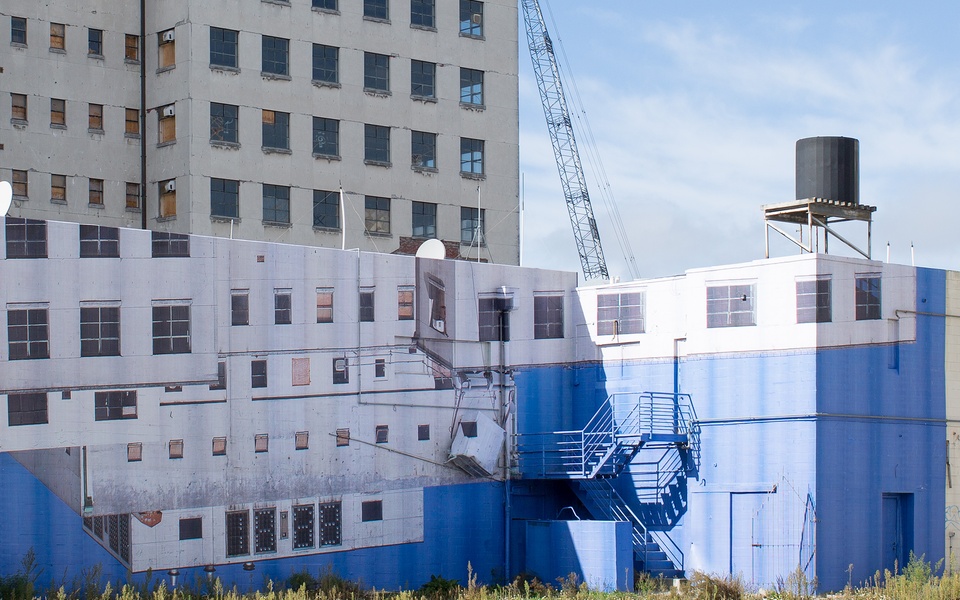 Mike Hewson: (Installation view) - Cnr Gloucester St and Oxford Tce, Christchurch, New Zealand