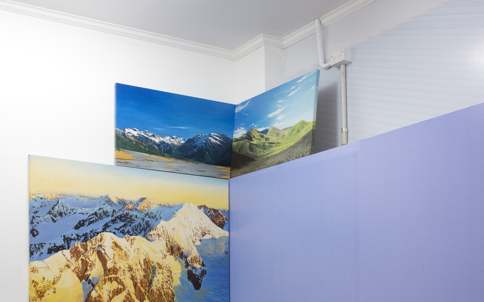 Mike Hewson: (Installation view) - Blue Oyster Art Project Space, 16 Dowling St, Dunedin, NZ