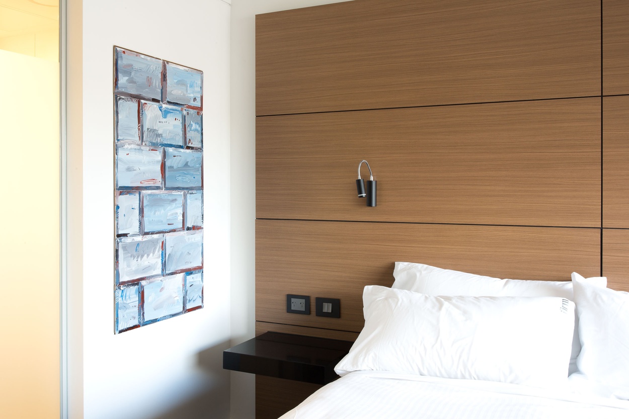 Mike Hewson: Holiday Inn Tile Paintings (Installation View) -