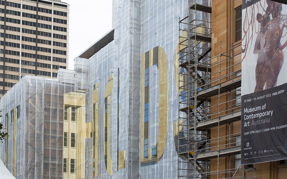 Mike Hewson: (Installation view) - Museum of Contemporary Art Australia, The Rocks, Sydney