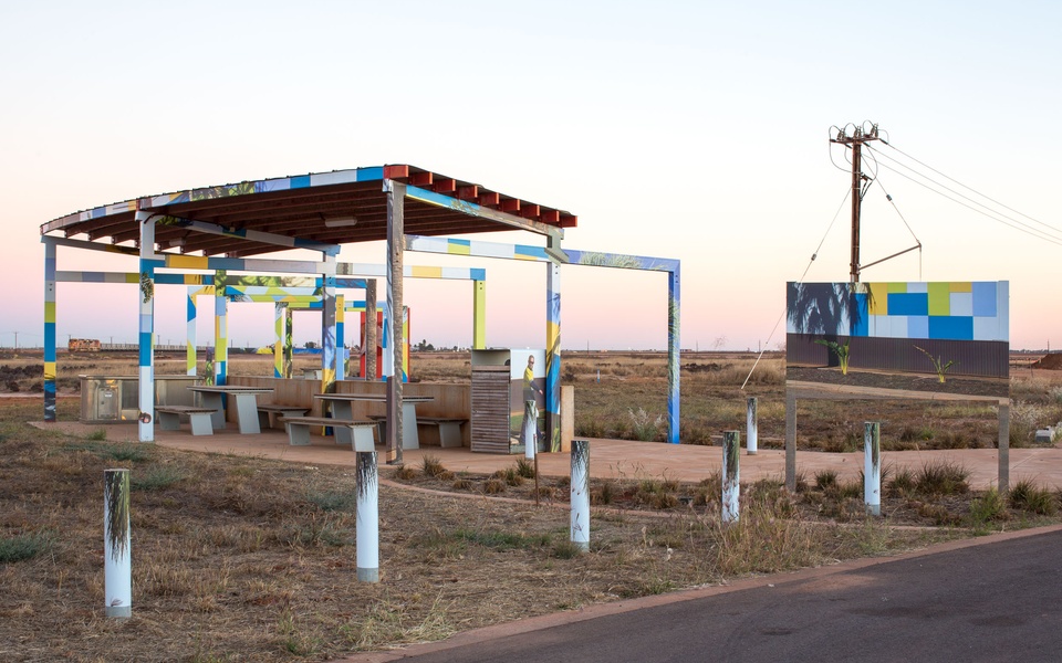 Mike Hewson: (Installation View) - Port Hedland, Western Australia