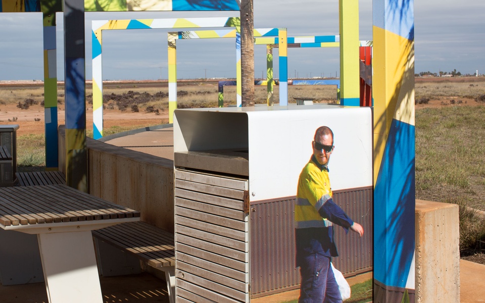 Mike Hewson: (Installation View) - Port Hedland, Western Australia