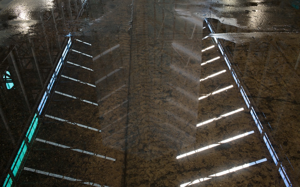 Mike Hewson: (Installation view) - Cockatoo Island, Sydney