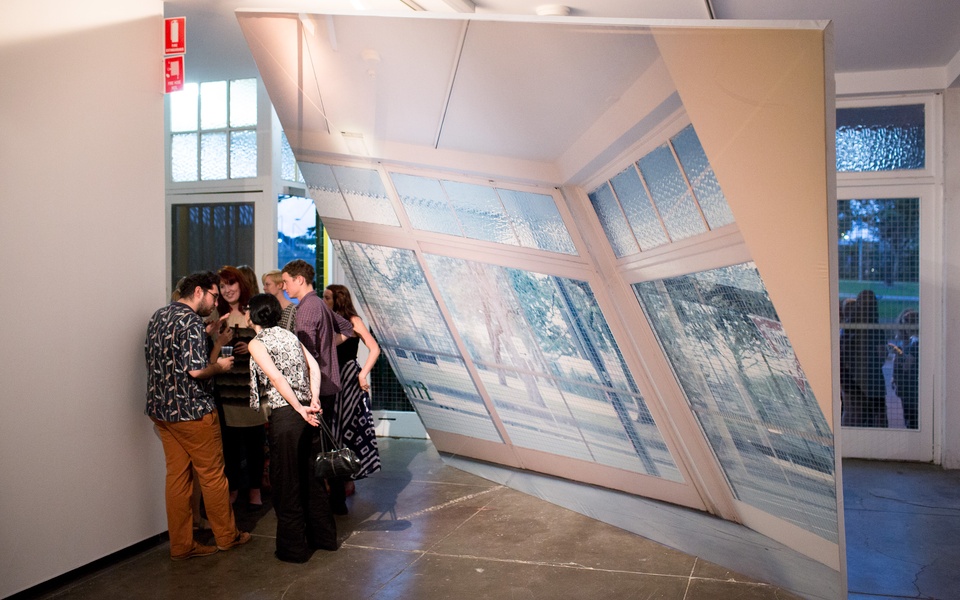 Mike Hewson: (Installation view) - Firstdraft Gallery, Surry Hills, SYDNEY