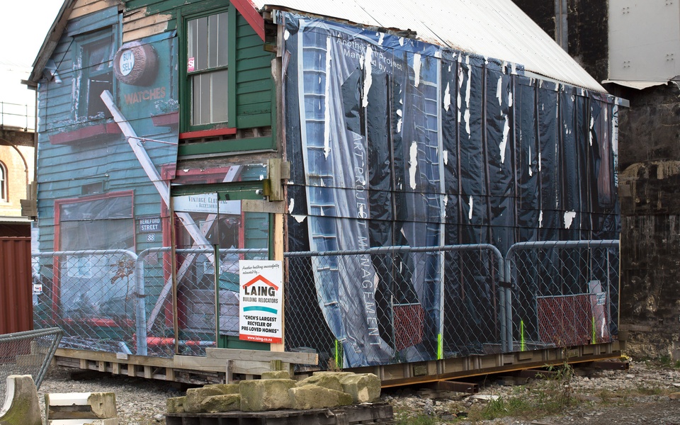 Mike Hewson: (Installation View) (new location) - Christchurch CBD, New Zealand