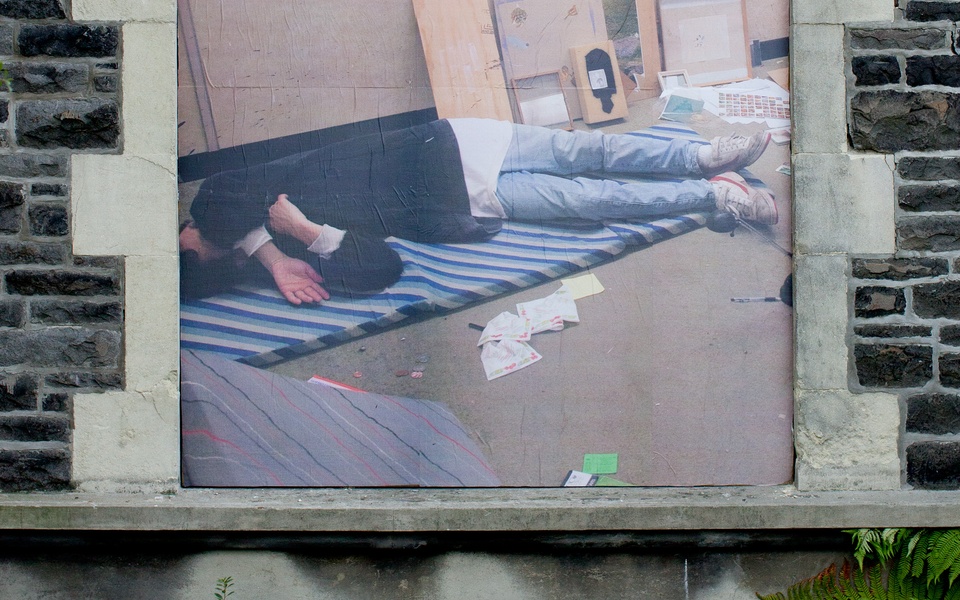 Mike Hewson: (Installation view) - Cnr Kilmore & Montreal Ave, Christchurch CBD, NZ