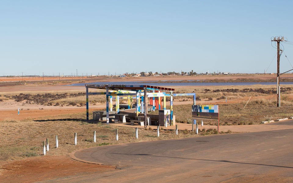 Mike Hewson: (Installation View) - Port Hedland, Western Australia
