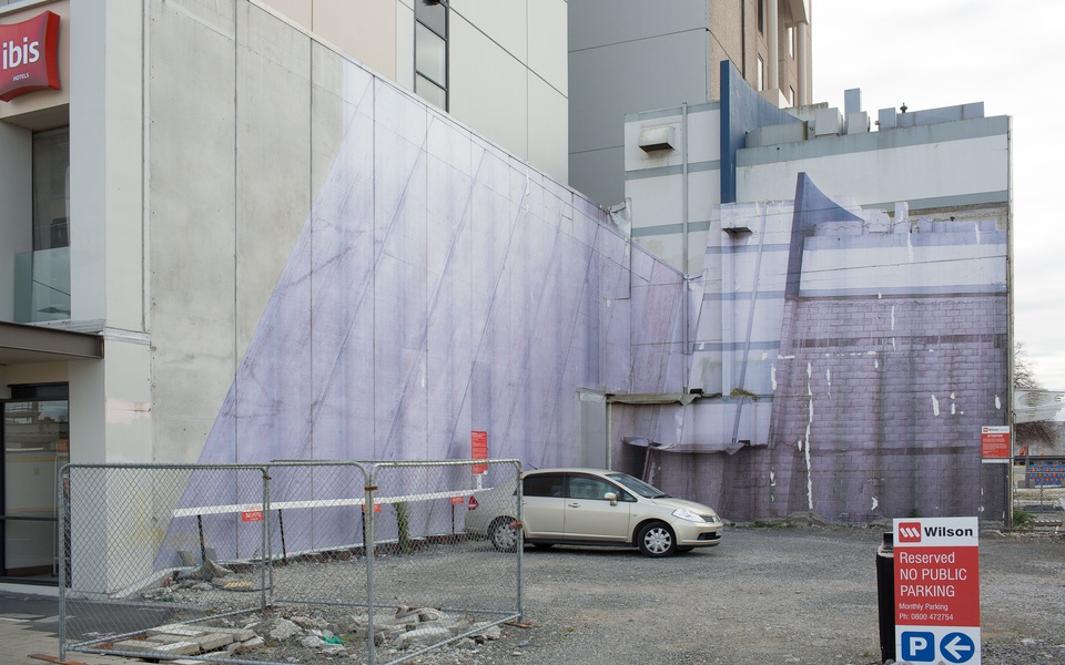Mike Hewson: Old Public Toilets - 111 Hereford St, Christchurch, NZ