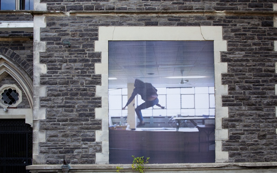 Mike Hewson: (Installation view) - Cnr Kilmore & Montreal Ave, Christchurch CBD, NZ